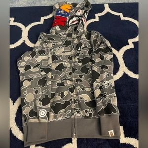 Black & White bape Hoodie